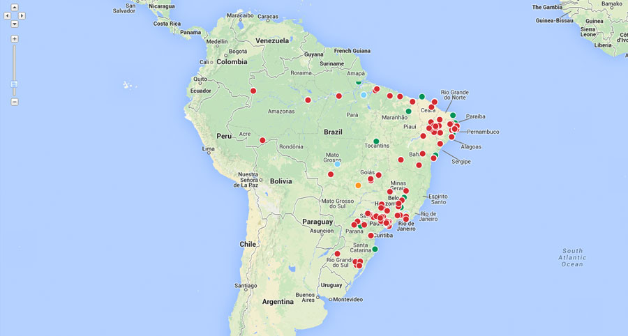 Get on the Map! for Women and Girls Brazil
