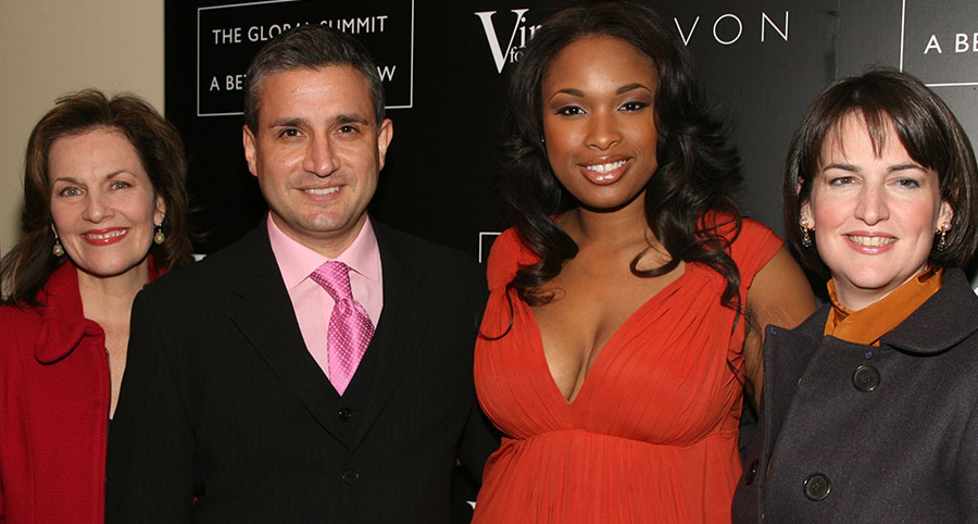 Hudson appears at UN women’s ceremony