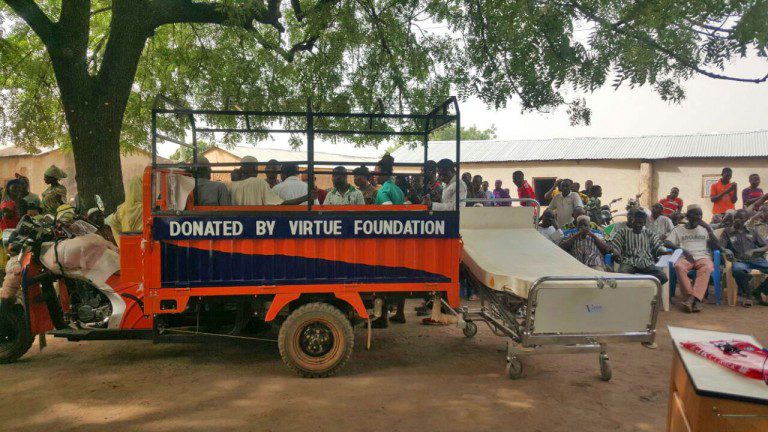 Rolling out Virtue Foundation Ambulance Motorbikes: A Community Emergency Transport System (CETS) in East Sissala District