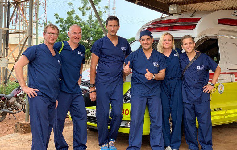 Volunteers from Austria return again for Annual Surgical and Medical Mission to Ghana